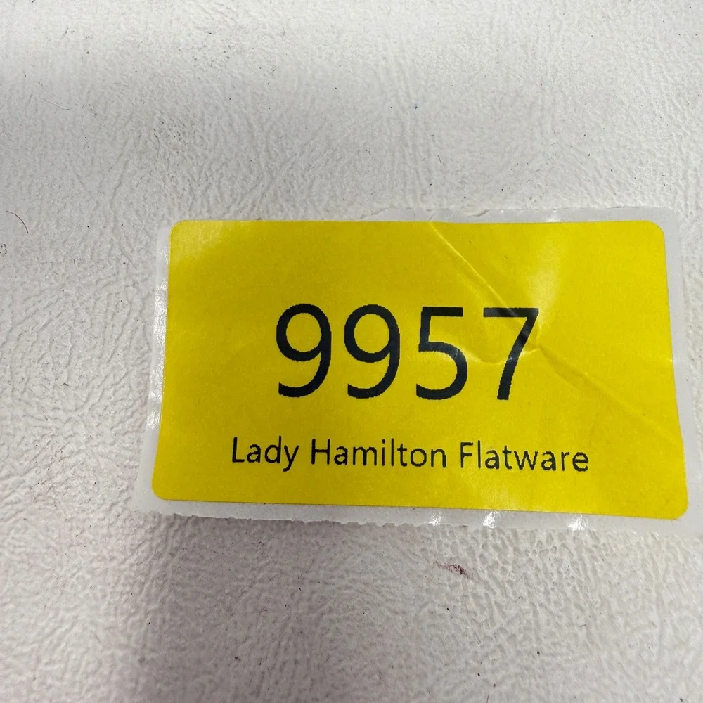 Lady Hamilton Oneida 1932 Silverplate 6 Pc 2 Ea French Knife Dinner Fork Spoon